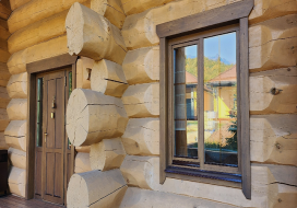 Окна из дуба